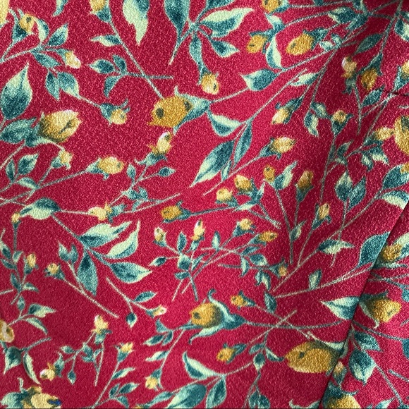 MOON Floral Dress with cut out Detail - Picture 6 of 9